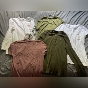 A bunch of pain shirts